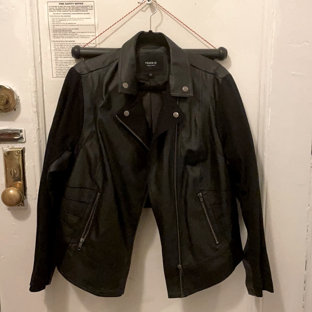 Torrid Faux Leather Jacket